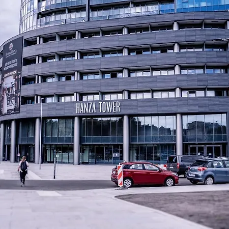 Hanza Tower City View Stettino Esterno foto